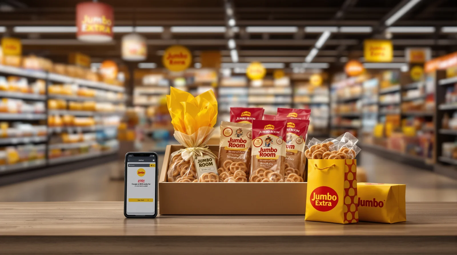 Gratis Stroopwafels bij Jumbo